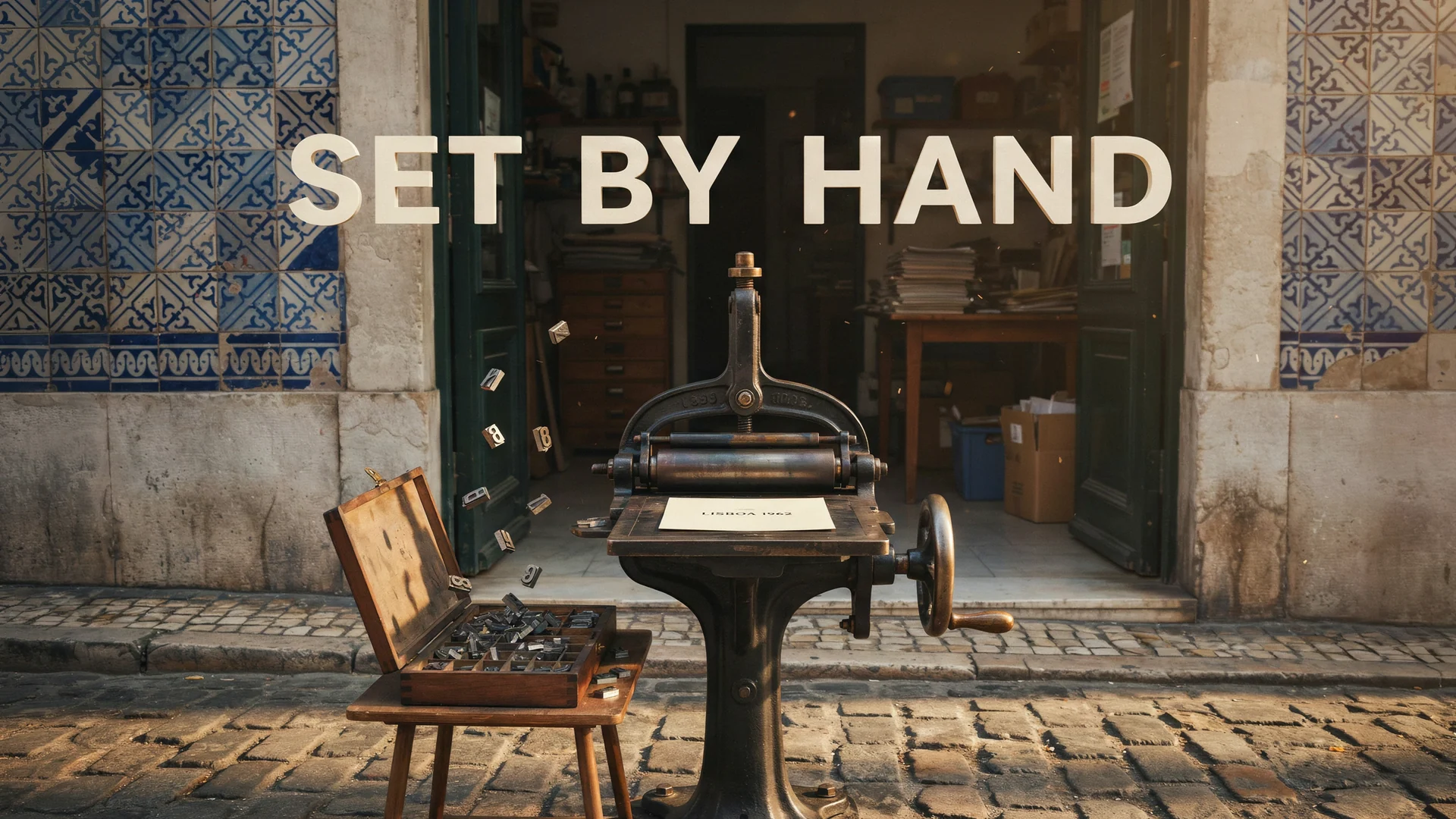 Set by Hand in Lisbon